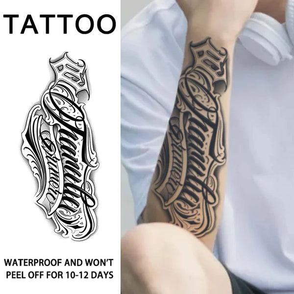 InkStyle Handwritten Temp Tattoo Pack