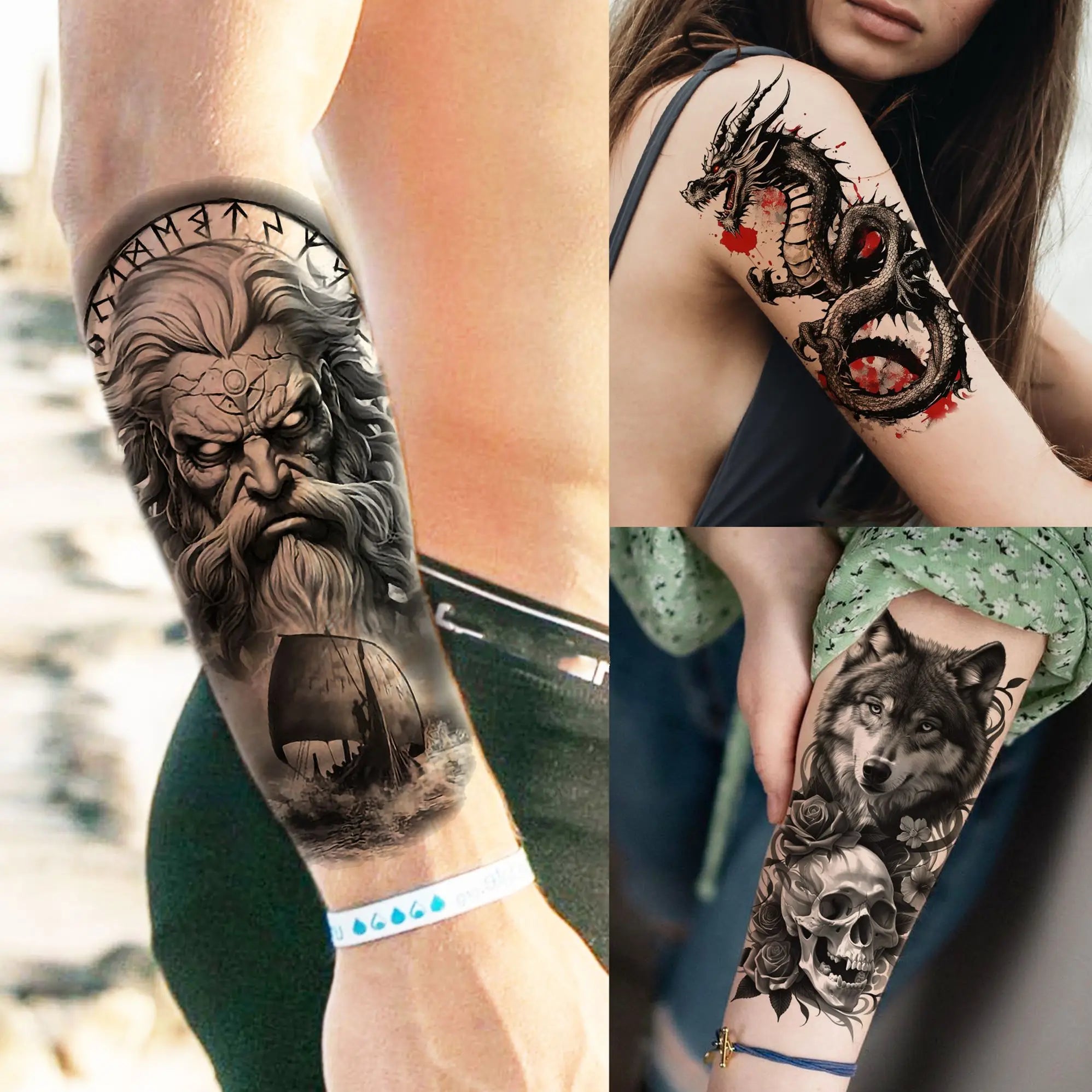 Wild Ink Temporary Tattoo Set